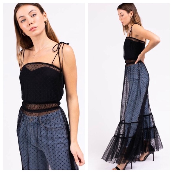 Sheer Maxi Dress - Picture 3 of 4